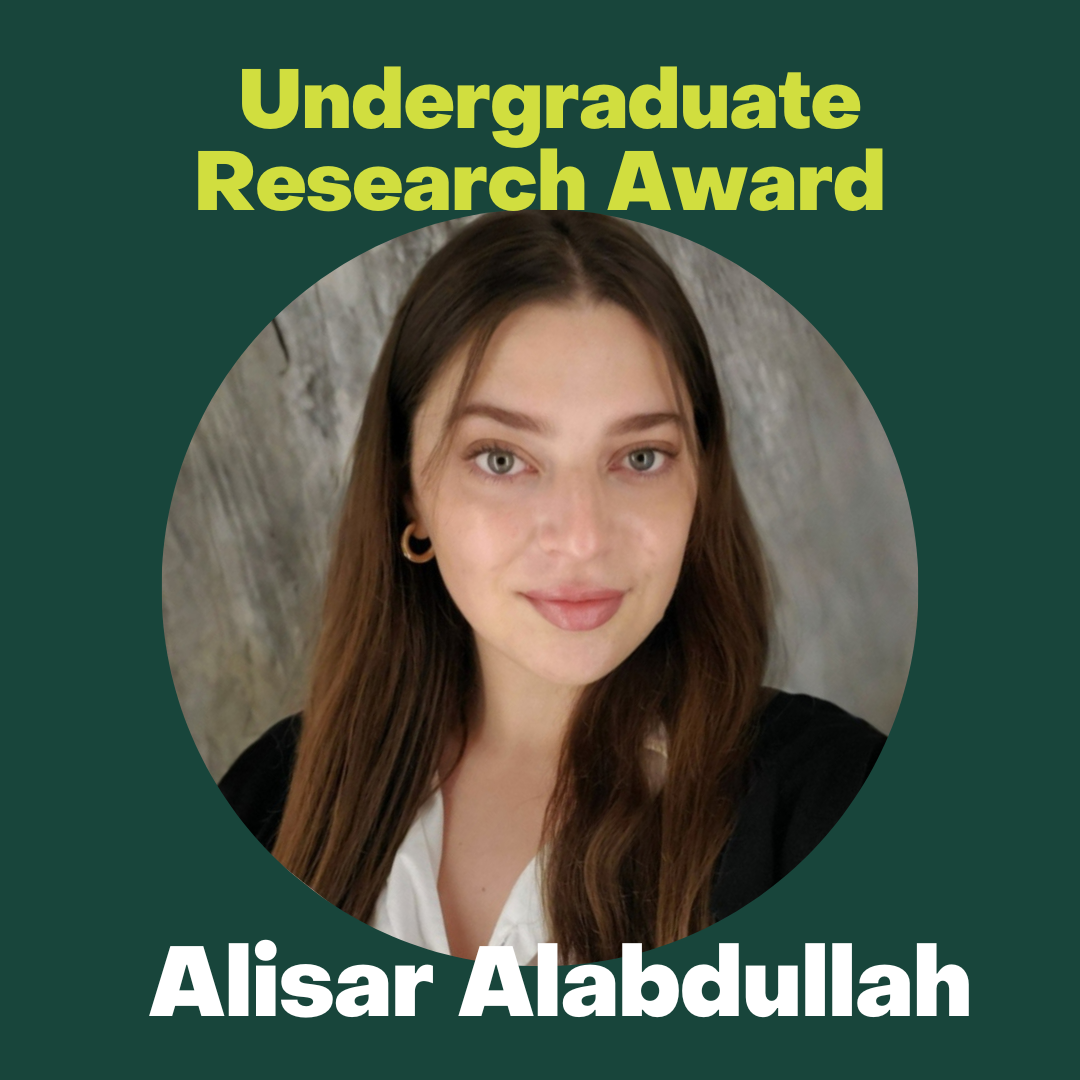Alisar Alabdullah, a First-Generation Syrian Immigrant, Receives College of Social Science's Undergrad Research Award at MSU 